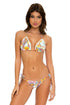 Luli Fama Moon Nights Wavey Ruched Back Tie Side Bottom